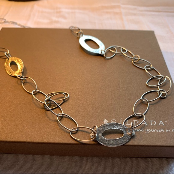 Silpada 925 Silver Chain Necklace 32” - Picture 5 of 9